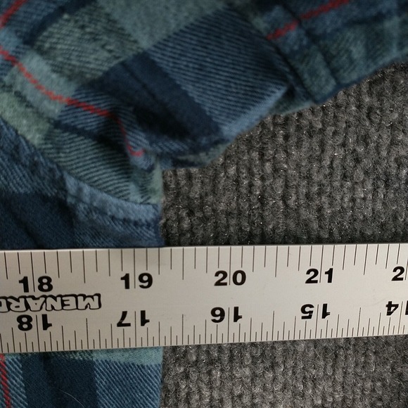 Duluth Men's Slim Fit Flannel Button-Up Shirt Multi Small Long Sleeve Plaid - Picture 12 of 12